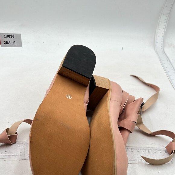 Ankle Boots for Women,Wide Ankle Lace Up,Side Zipper,Round Toe,Chunky Heels Boot - Picture 6 of 7